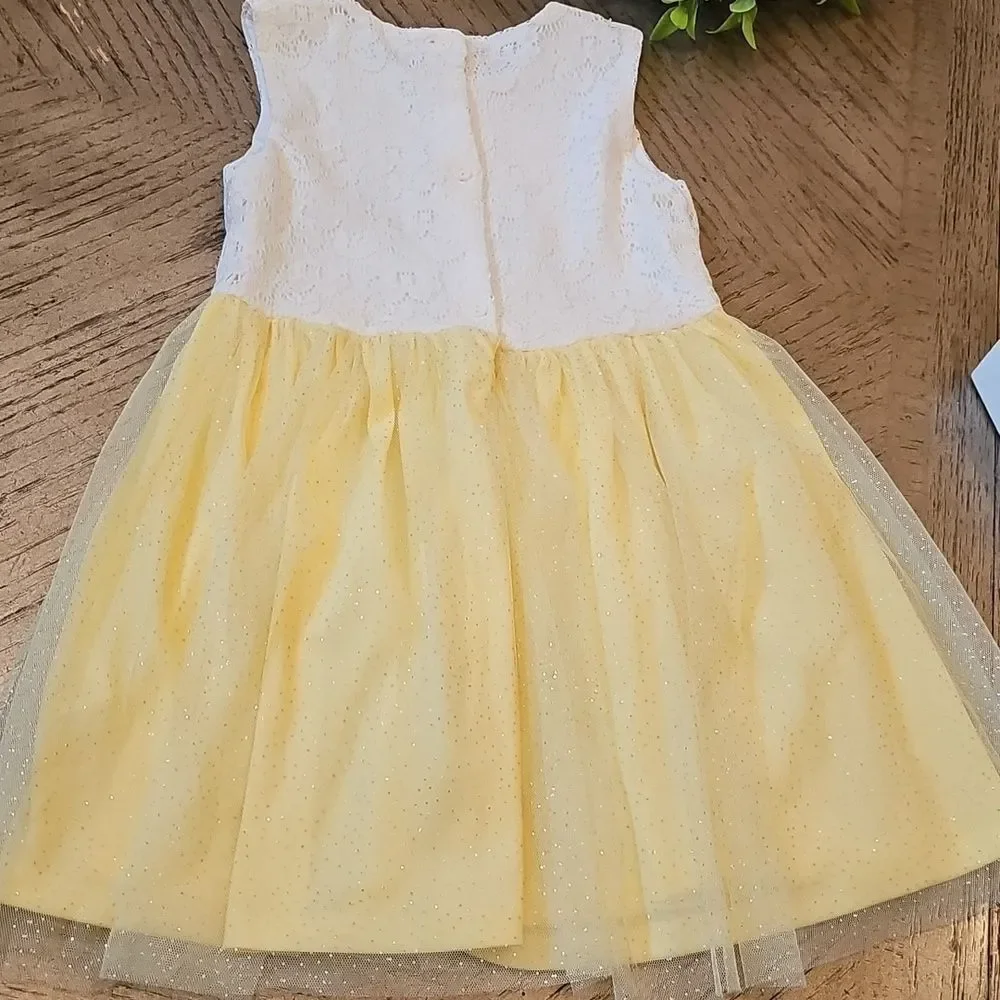 Yellow Drss Size 6 Nannete kids